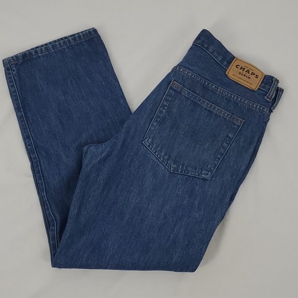 Chaps Other - Chaps Denim Straight Leg Blue Jeans Men's 34/30